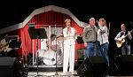 Singing on the Midnite Jamboree on July 3, 2010, with Hoot Hester, Michele Capps and Colin Elliott